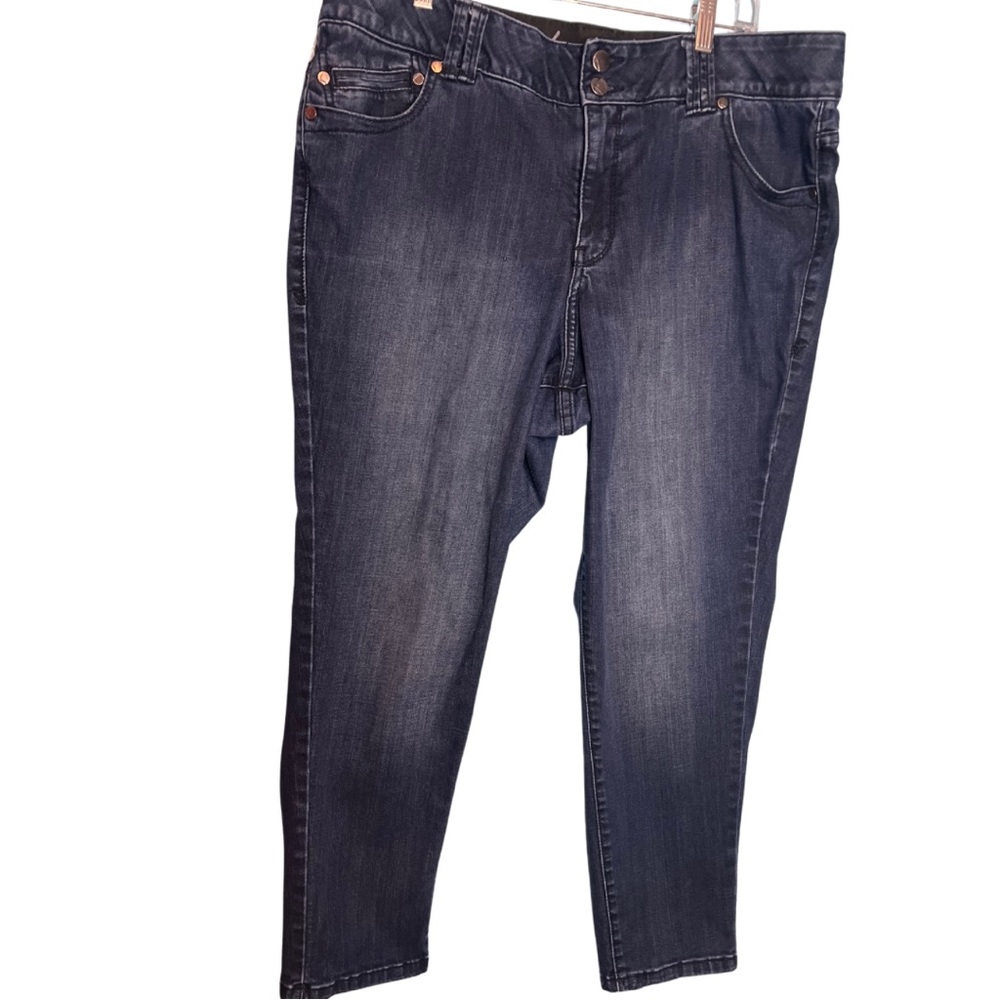 Lane Bryant Size 18P High Rise Tummy Tuck Skinny Jeans